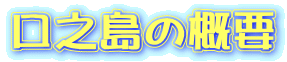 口之島の概要